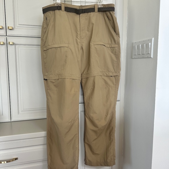 L.L. BEAN Mens XL No Fly Zone Bug Repellant Pants & Shorts EX COND - Picture 1 of 9
